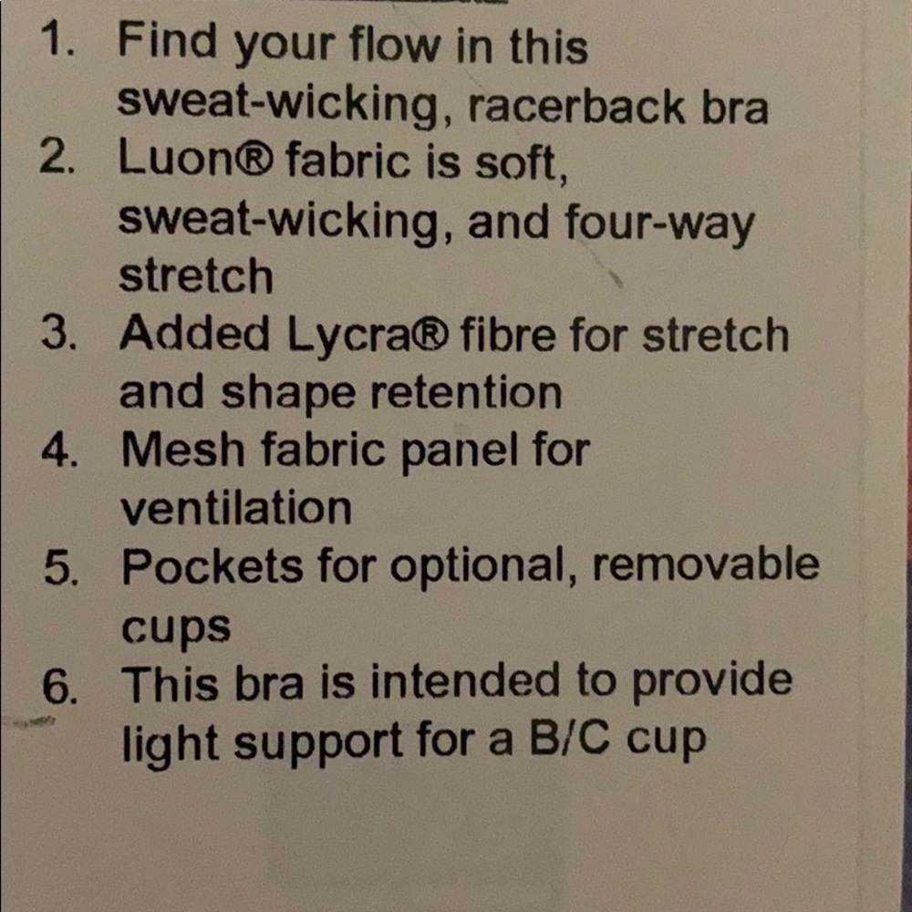 Lululemon Bra - Picture 5 of 6